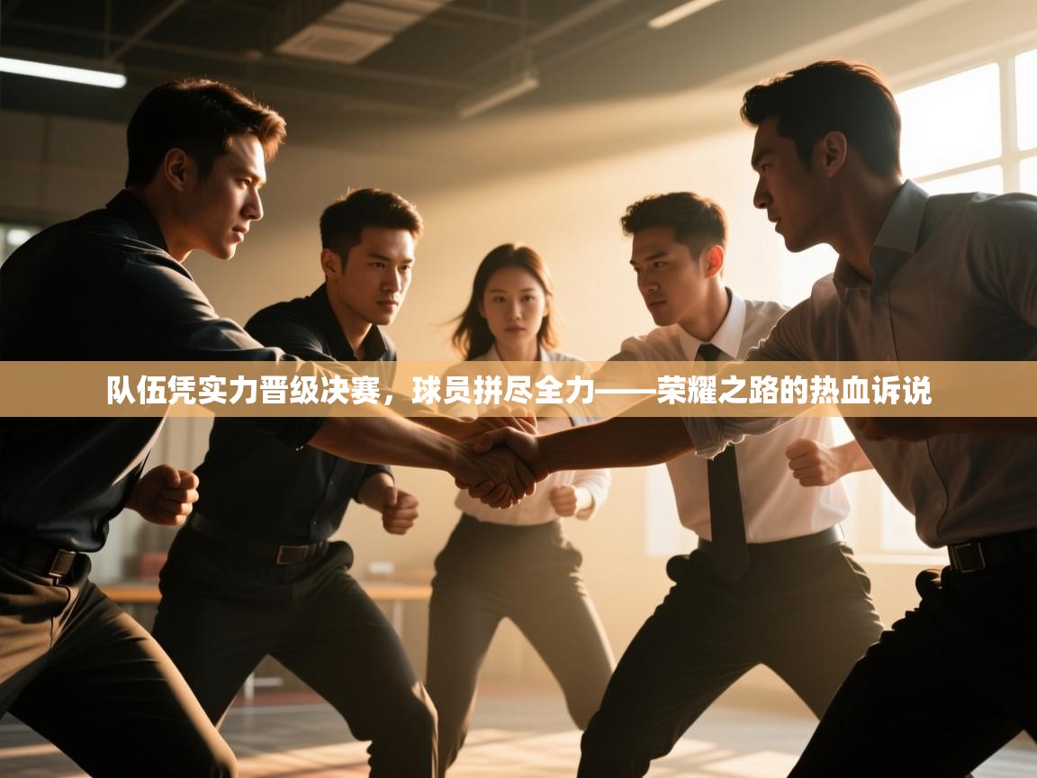 队伍凭实力晋级决赛，球员拼尽全力——荣耀之路的热血诉说